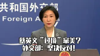 Video herunterladen: 蔡英文“过境”窜美？外交部：坚决反对！