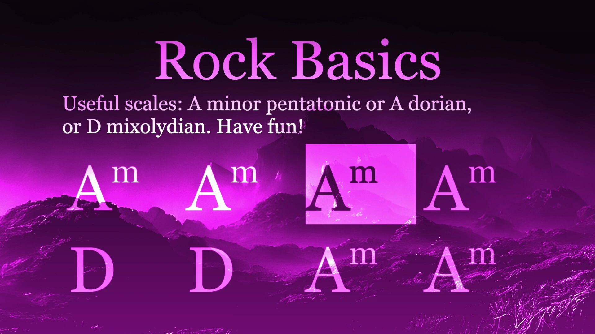 play along and have fun!