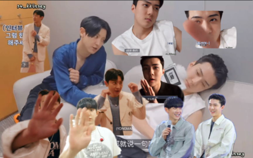 灿烈好像一直都会陪世勋玩