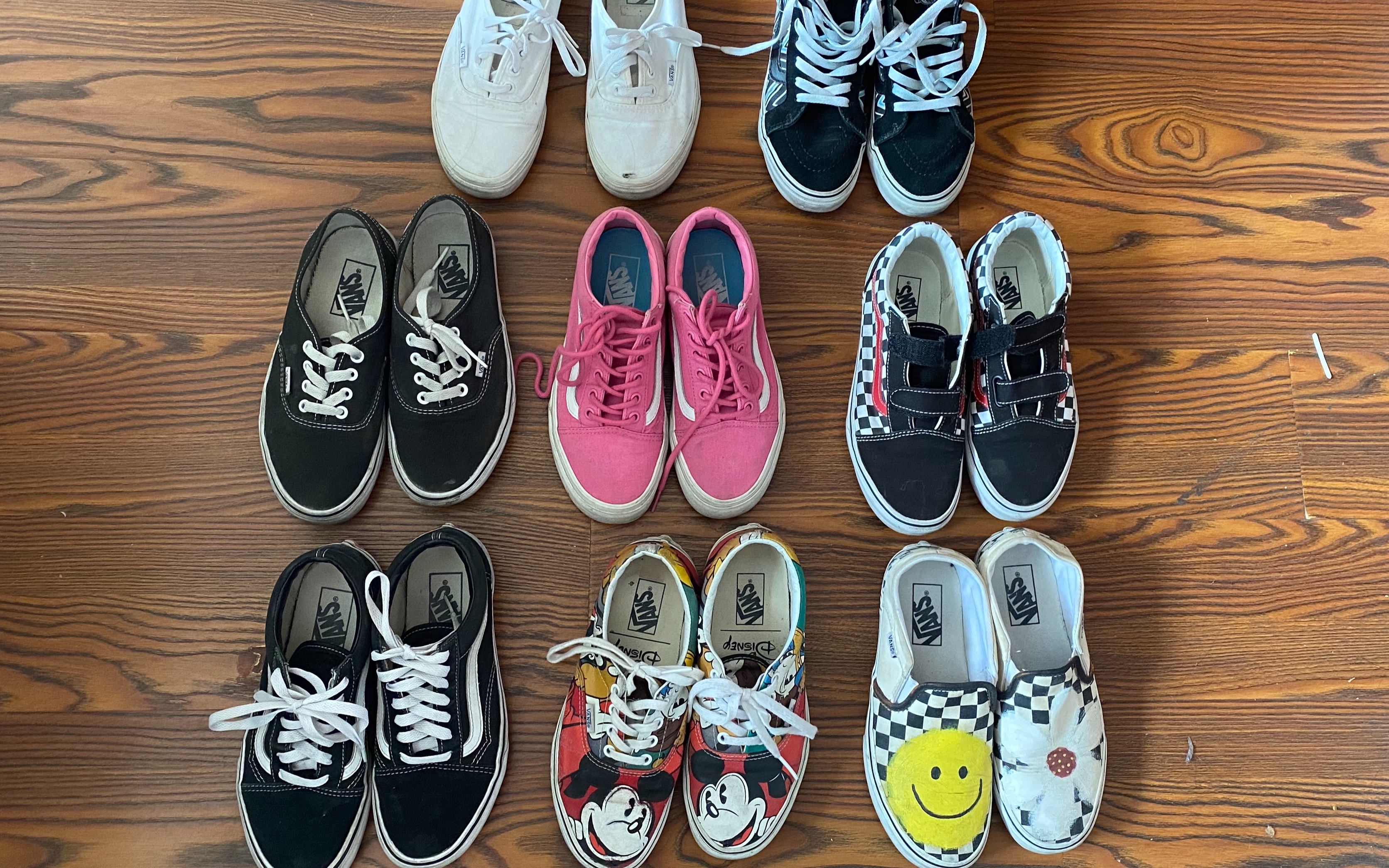 【鞋子合集】 8双vans分享 早两年vans迷!!!让我又爱又恨的vans!!!哔哩哔哩bilibili