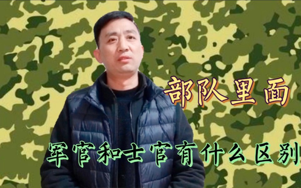 都是去当兵军官和士官都有什么区别?你了解吗,听听老兵怎么说的哔哩哔哩bilibili