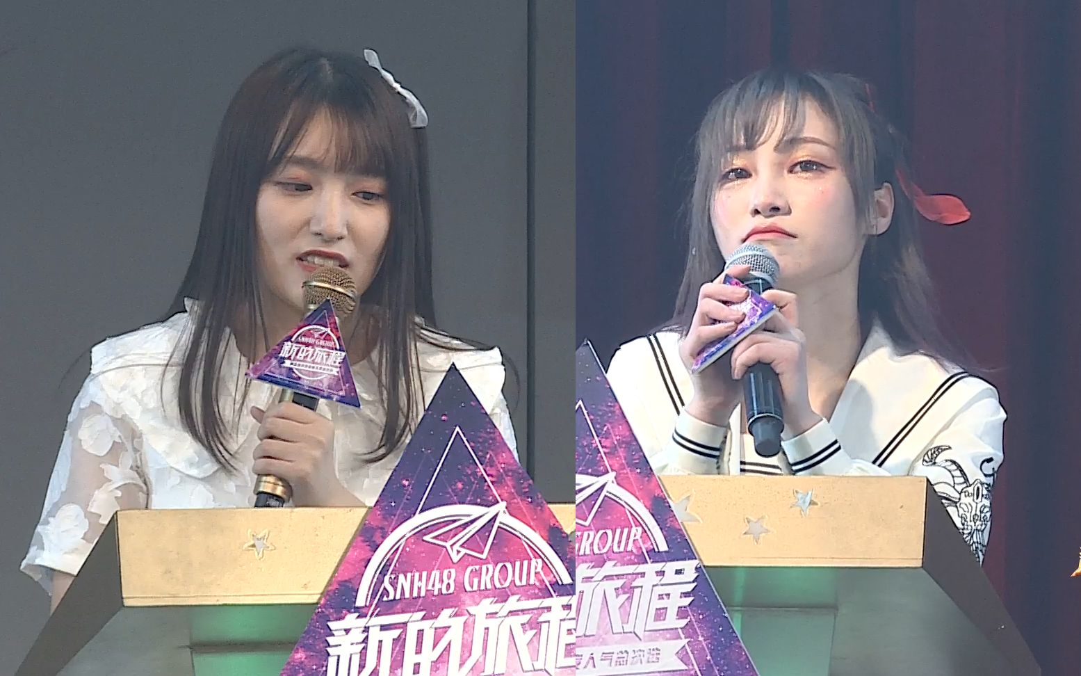 潘瑛琪冯晓菲歌舞总选拉票环节20190612