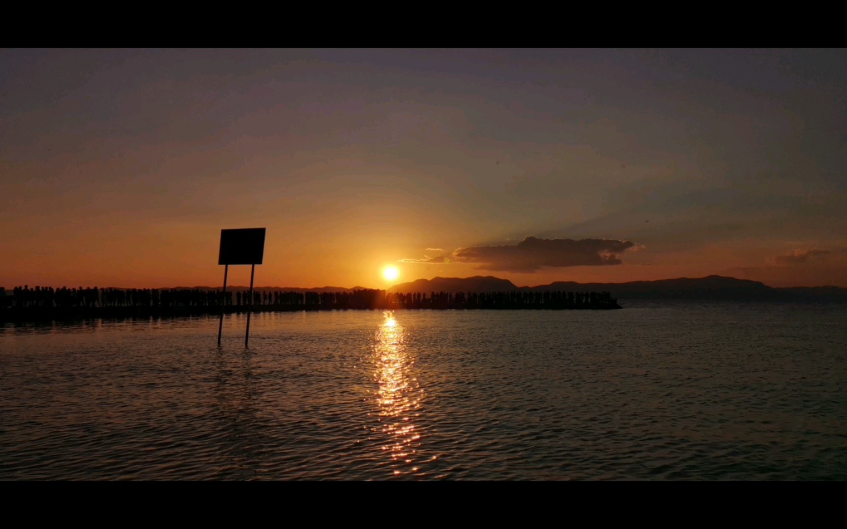 来海晏村看日落感受被日落与海浪治愈的美好