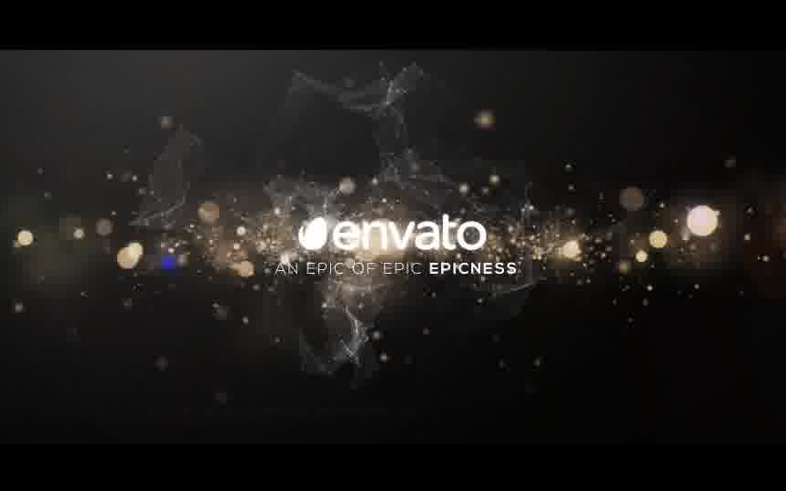 ae模板-光影光晕光耀特效的动态logo片头模板标识品牌商品店铺标志 ae