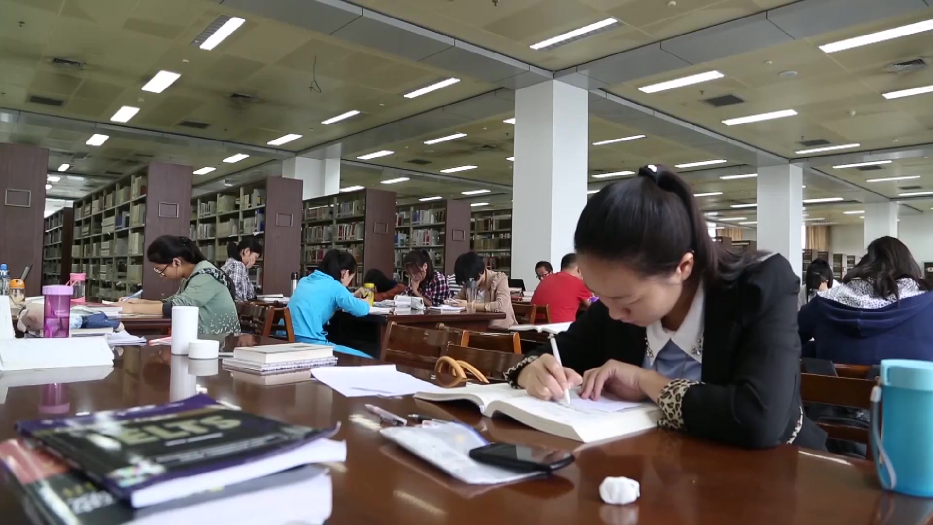 2018陕西师范大学图书馆读书节宣传片