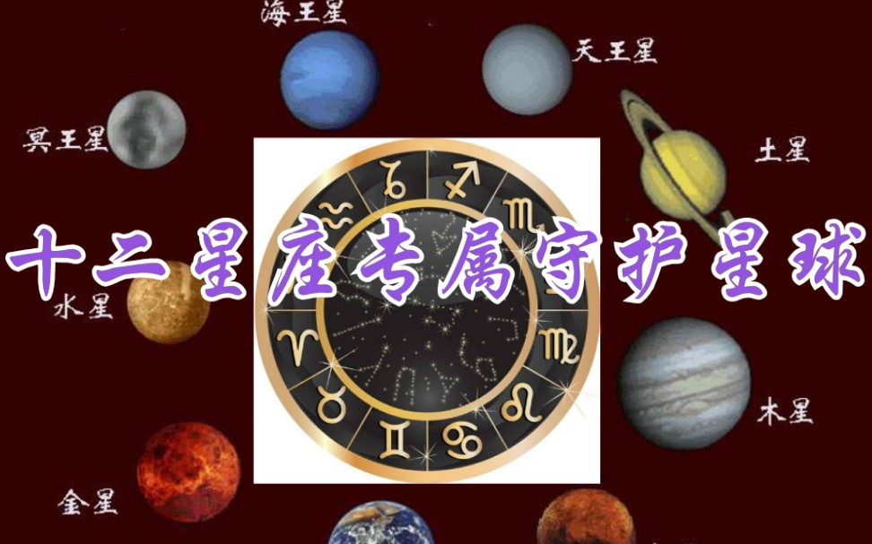 [图]十二星座专属守护星球，你的守护星是哪颗？