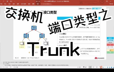 交换机三终端口类型——Trunk哔哩哔哩bilibili