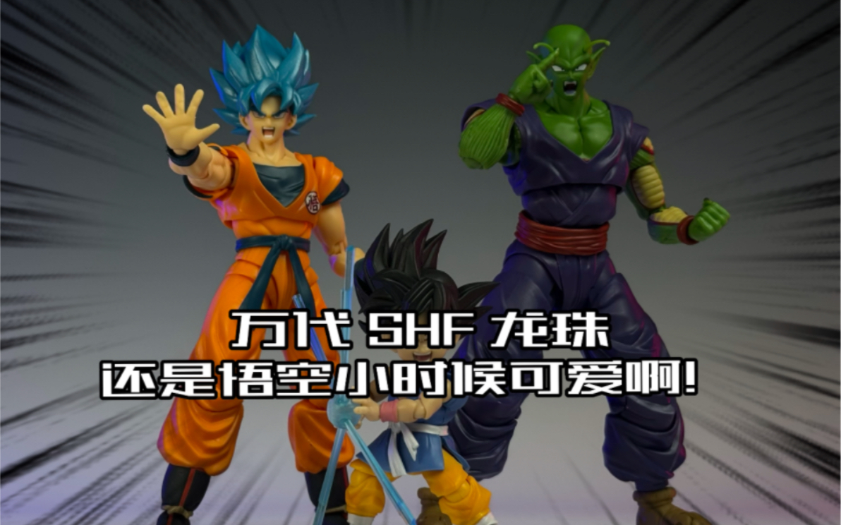 万代shf龙珠手办开箱!