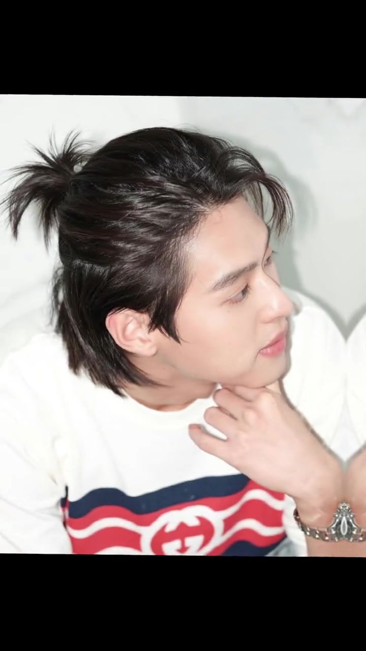 billkin 百分之一百的扎辫子狼尾帅哥——马群耀,非你莫属 (我爱了啊