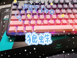 Download Video: 狼蛛F87Pro 月影粉霞，新款配色，依旧够卷，依旧能打