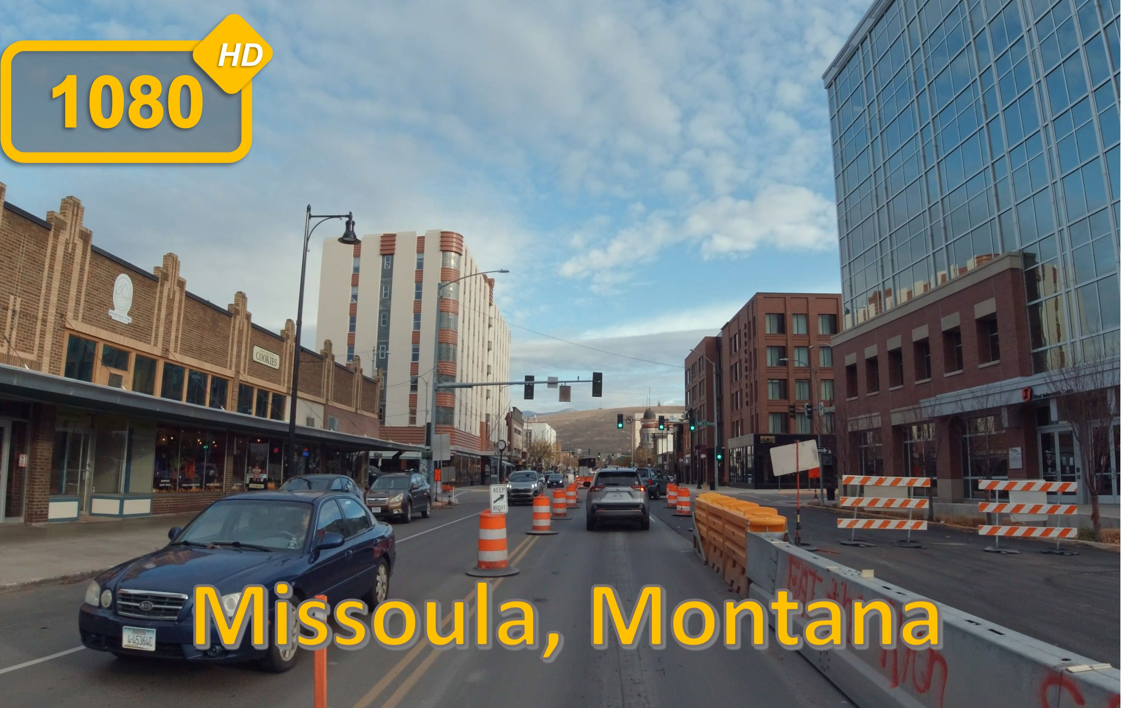 米苏拉,蒙大拿州 Driving in Missoula, Montana  行车旅游Vlog哔哩哔哩bilibili