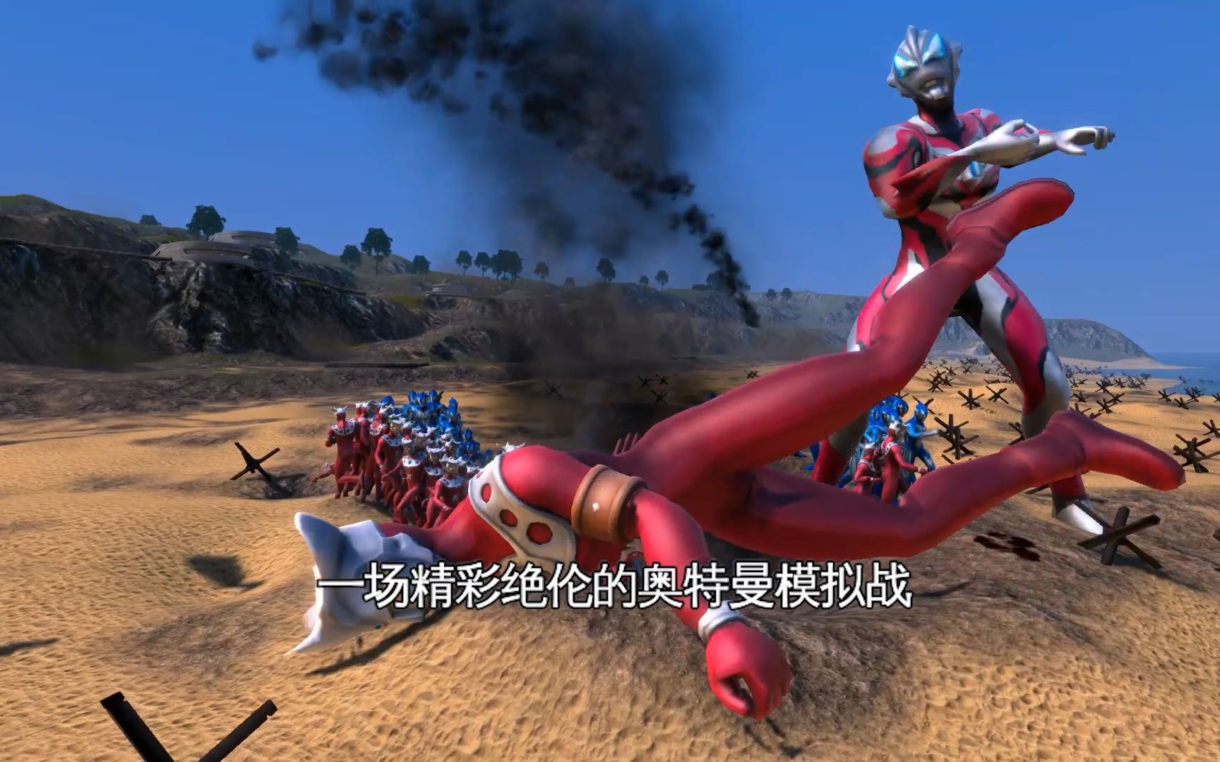 雷欧奥特曼对战捷德,宇宙震撼对决!