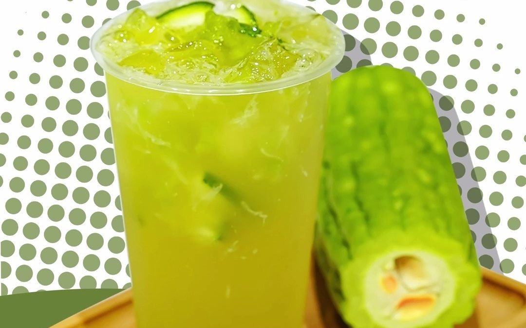 苦瓜柠檬茶