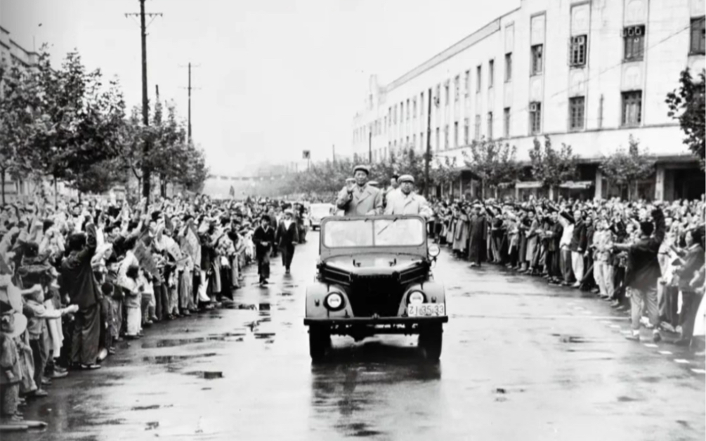 老合肥的回忆|1958年毛主席视察合肥哔哩哔哩bilibili