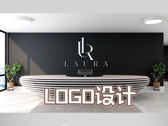 以 LAURA 的名字设计LOGO,行业属性是关键 #logo设计 #平面设计 #字体设计 #设计师日常 #设计案例分享哔哩哔哩bilibili