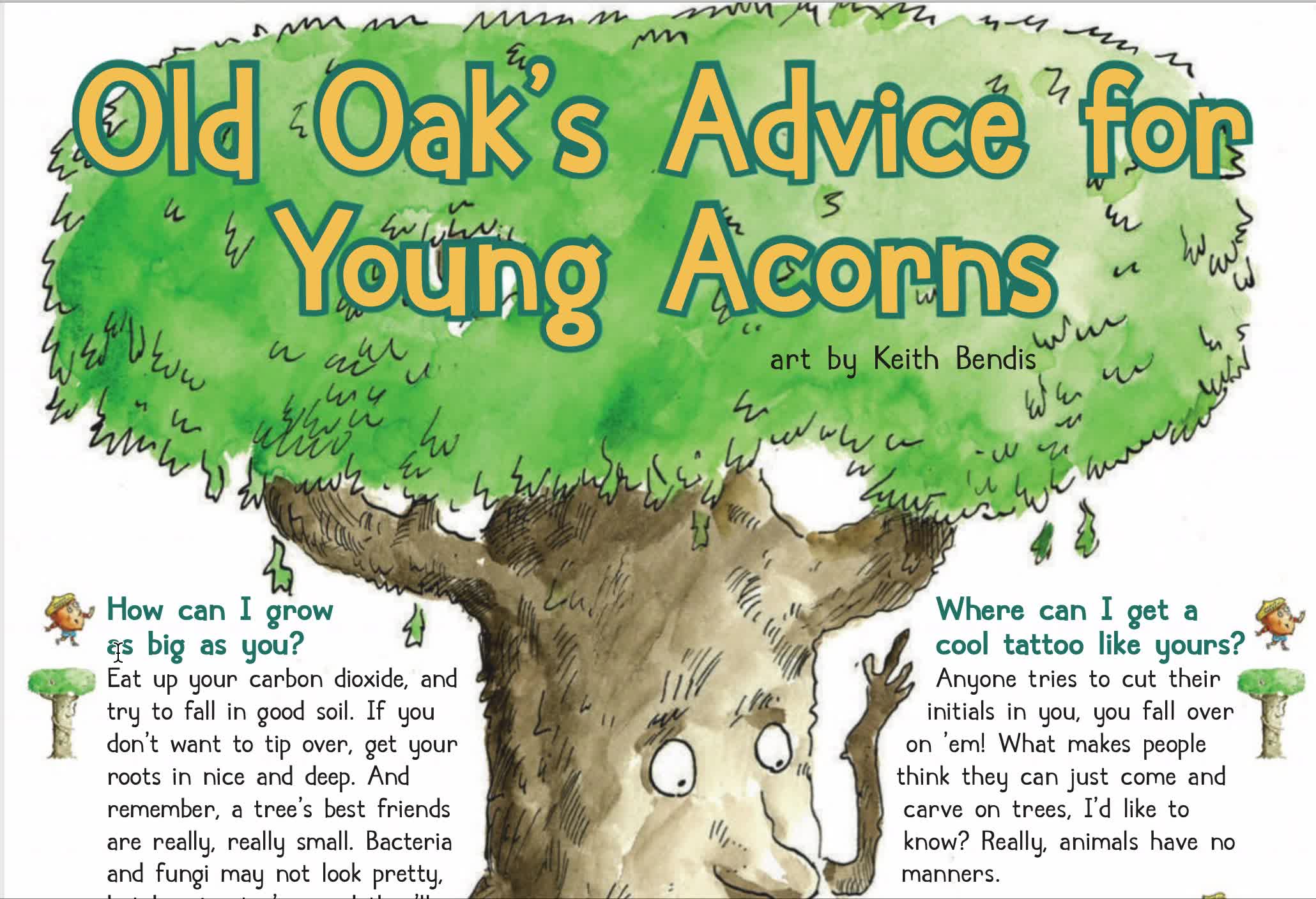 [图]橡树给橡果的建议 Old Oak's Advice for Young Acorns