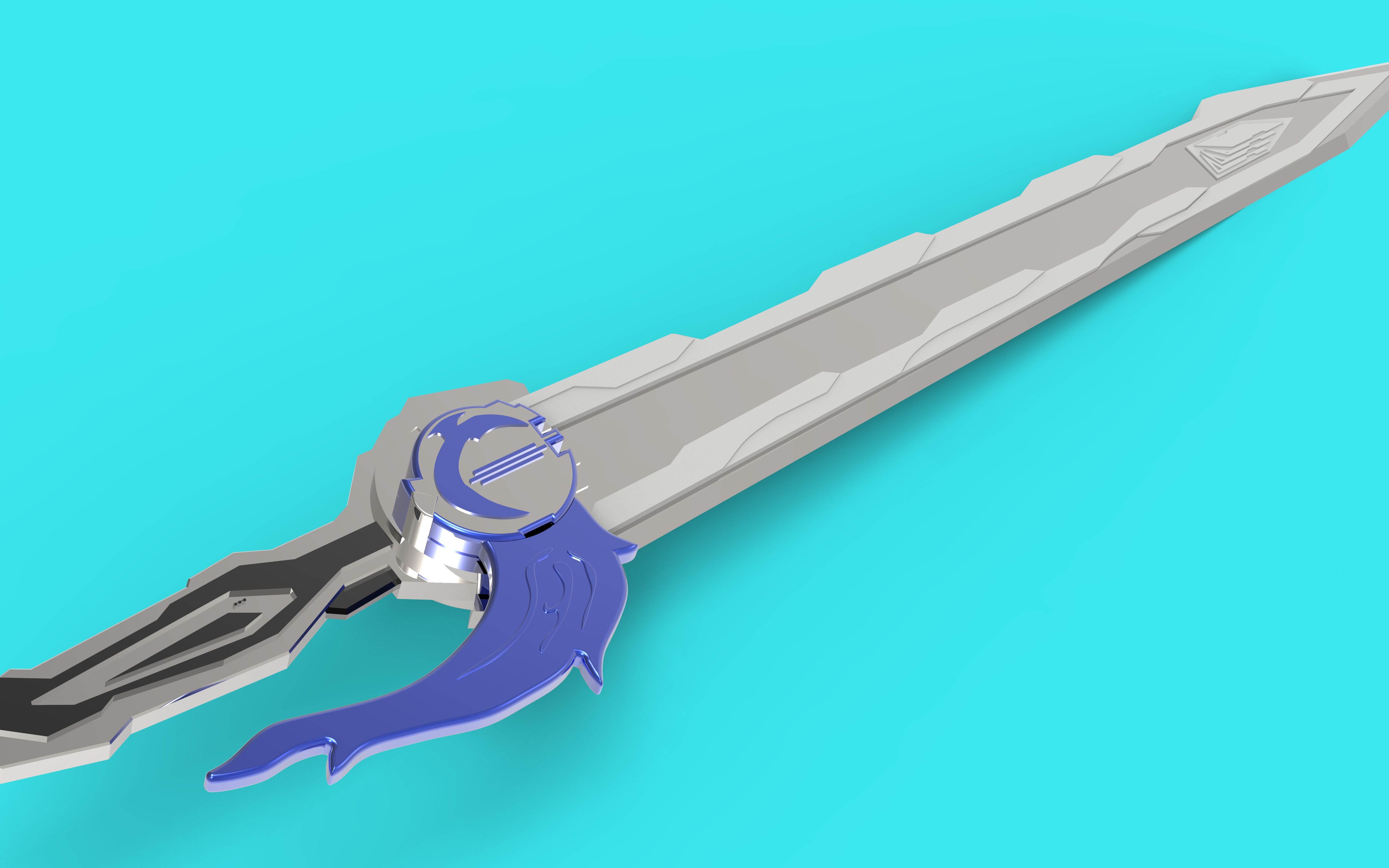 solid works假面骑士圣刃流水剑建模全过程