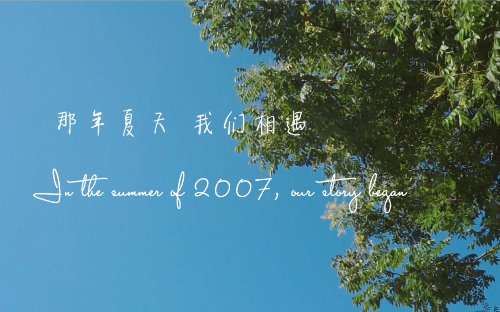 婚礼惊喜视频 一晃十几年过去了 下一个十年之约是什么呢?
