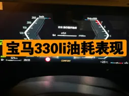 Download Video: 实测宝马3系330li油耗表现