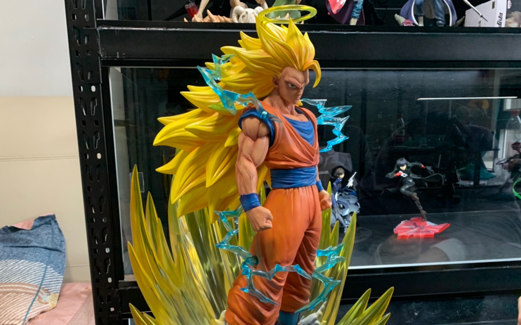 龙珠gk 模玩殿堂超3孙悟空开箱展示 私定款雕像手办_哔哩哔哩_bili