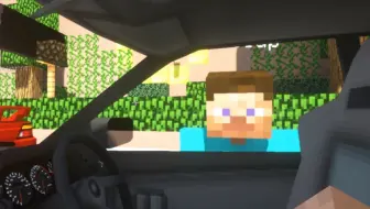 我刚提的新车啊，但是Minecraft