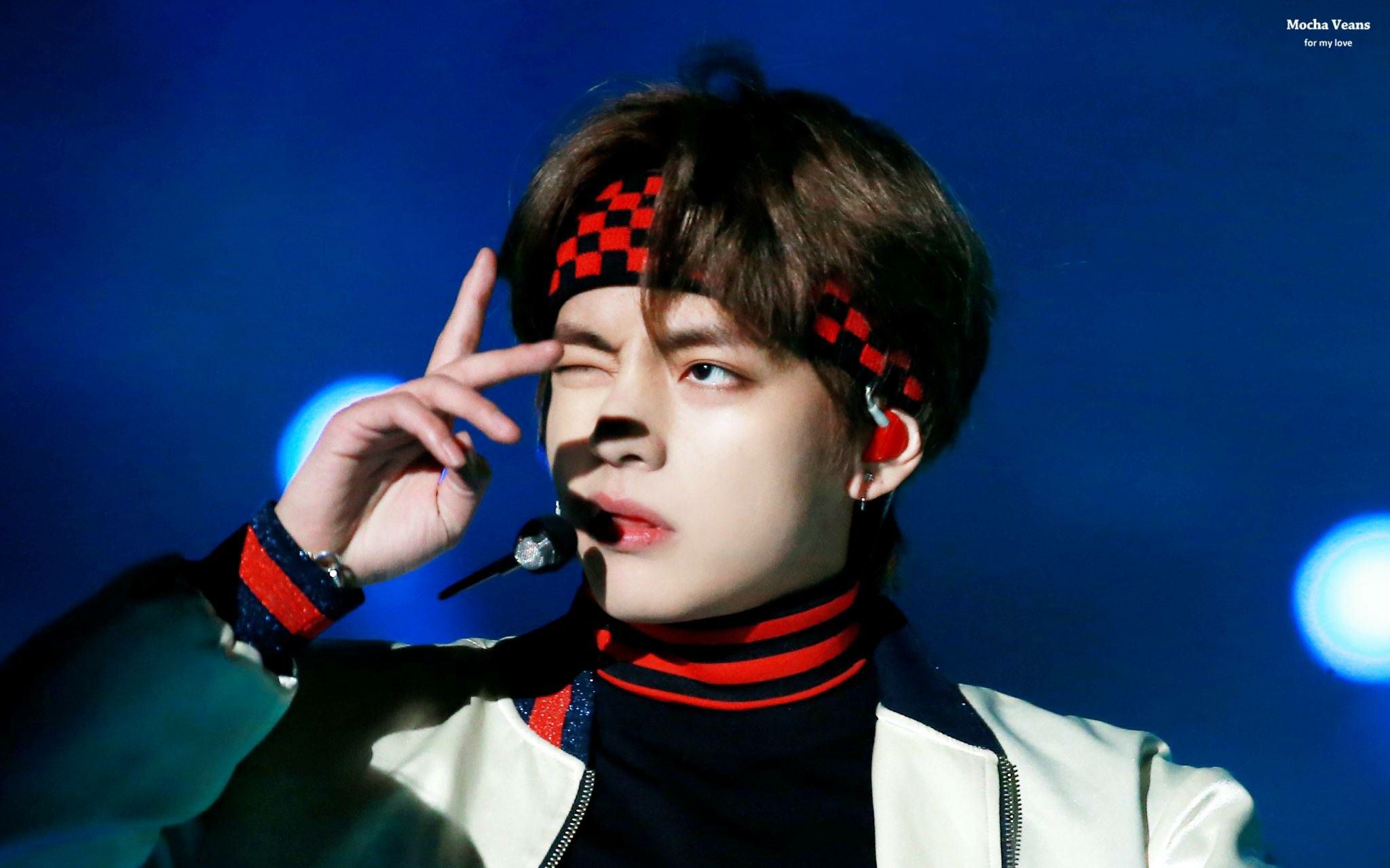【金泰亨】180125首尔歌谣大赏 dna ( bts v focus ) / cr.nuna v