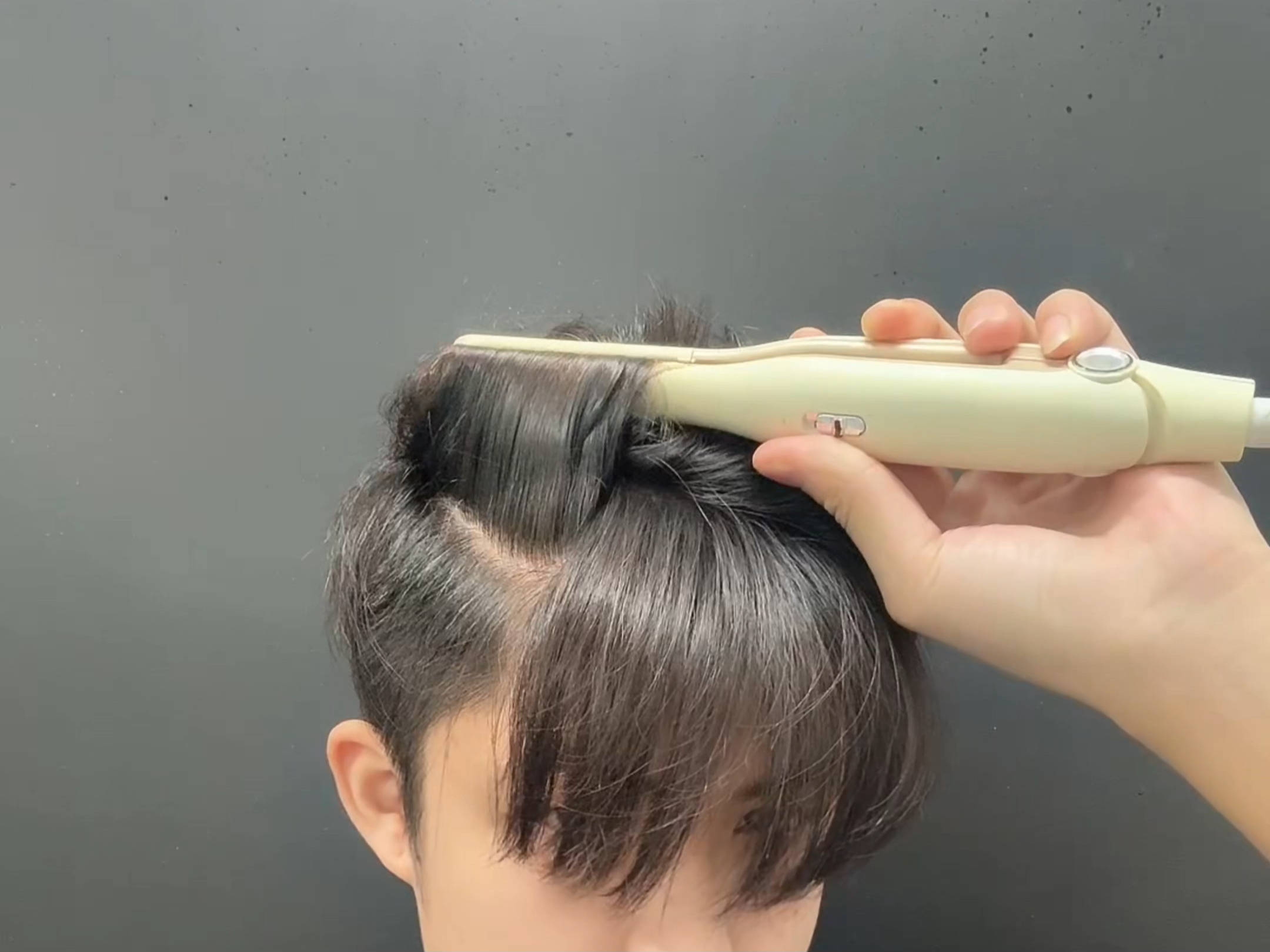 痞帅背头造型打理教程#发型决定气质