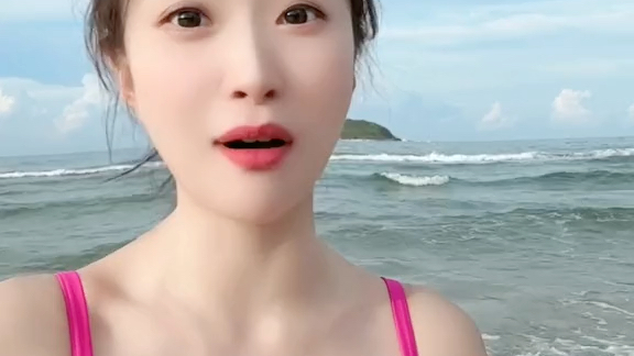 众人想看的海边的大饼