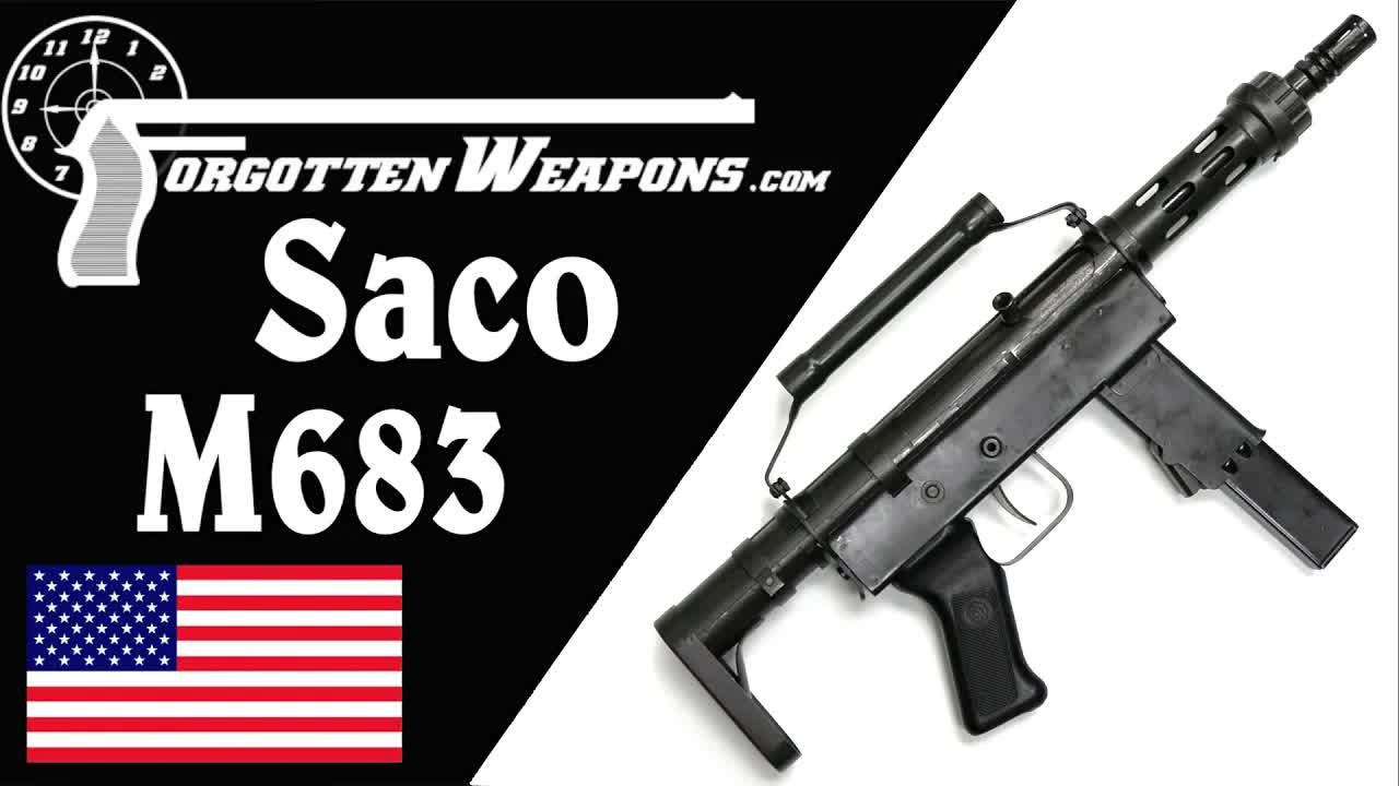 Saco Defense M683：一款为美国陆军设计的超简易冲锋枪 | Forgotten Weapons