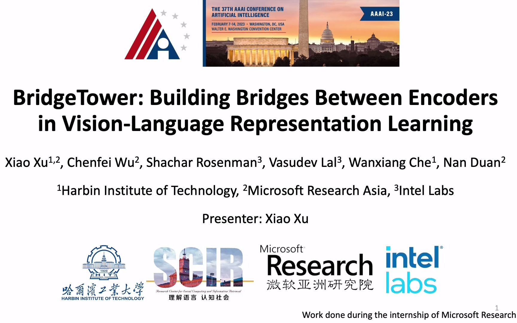 [图]AAAI 2023 Oral Paper | BridgeTower: 在视觉语言表示学习中建立起编码器之间的桥梁