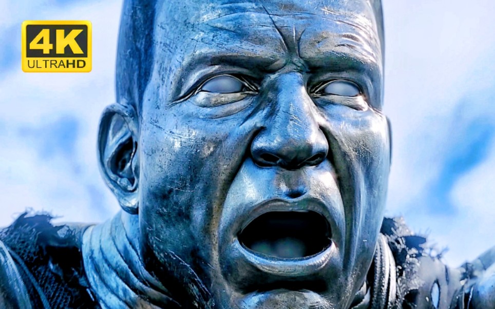 4k钢力士vs沙尘天使钢铁之躯都顶不住了