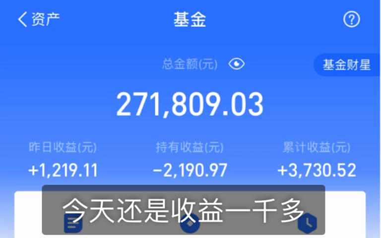 「4月28日」支付宝基金实操,今天还是收益一千多,节前还有2个交易日,大a会不会不按常理出牌?哔哩哔哩bilibili