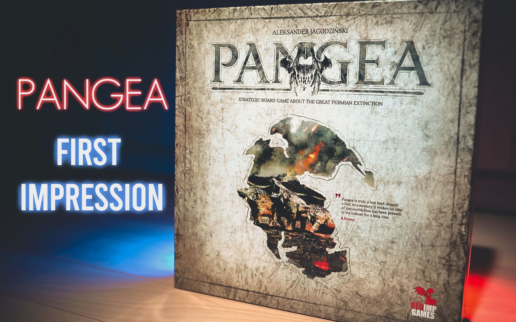 二叠纪的终曲 Pangea 桌游开箱&简单介绍 Pangea OpenBox Review & First Impression哔哩哔哩bilibili