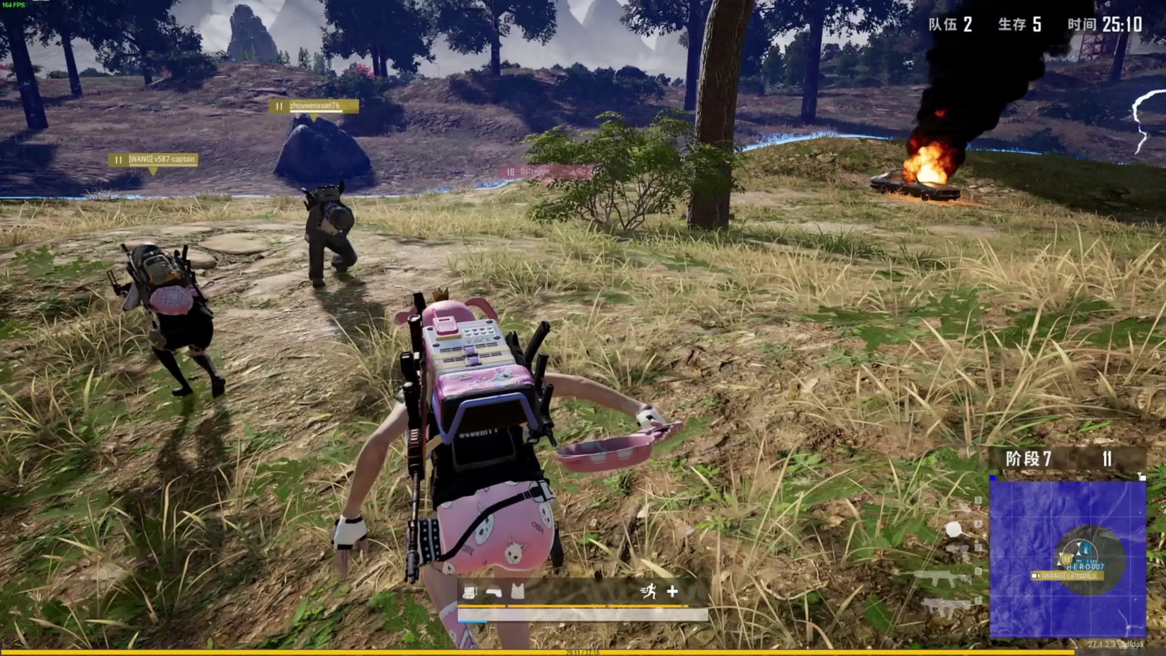 pubg新地图荣都第一次6杀吃鸡纪念!【回放】