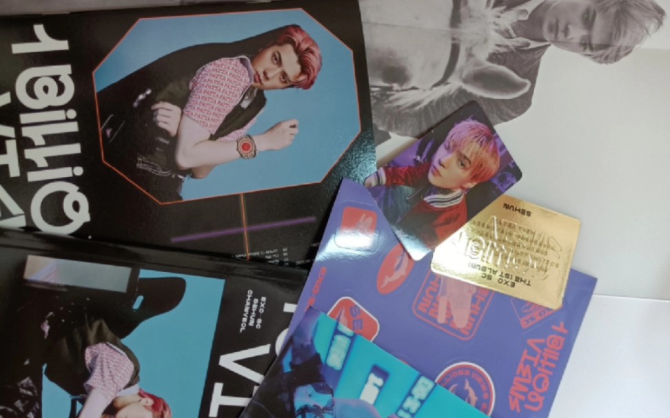 exo小分队sc正规一辑开箱,勋封_哔哩哔哩_bilibili