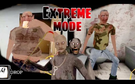 使用slendrina的面具观察双胞胎极端模式下鲍勃和巴克的日常生活