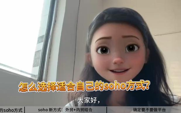 怎么选择适合自己的外贸soho 方式?哔哩哔哩bilibili