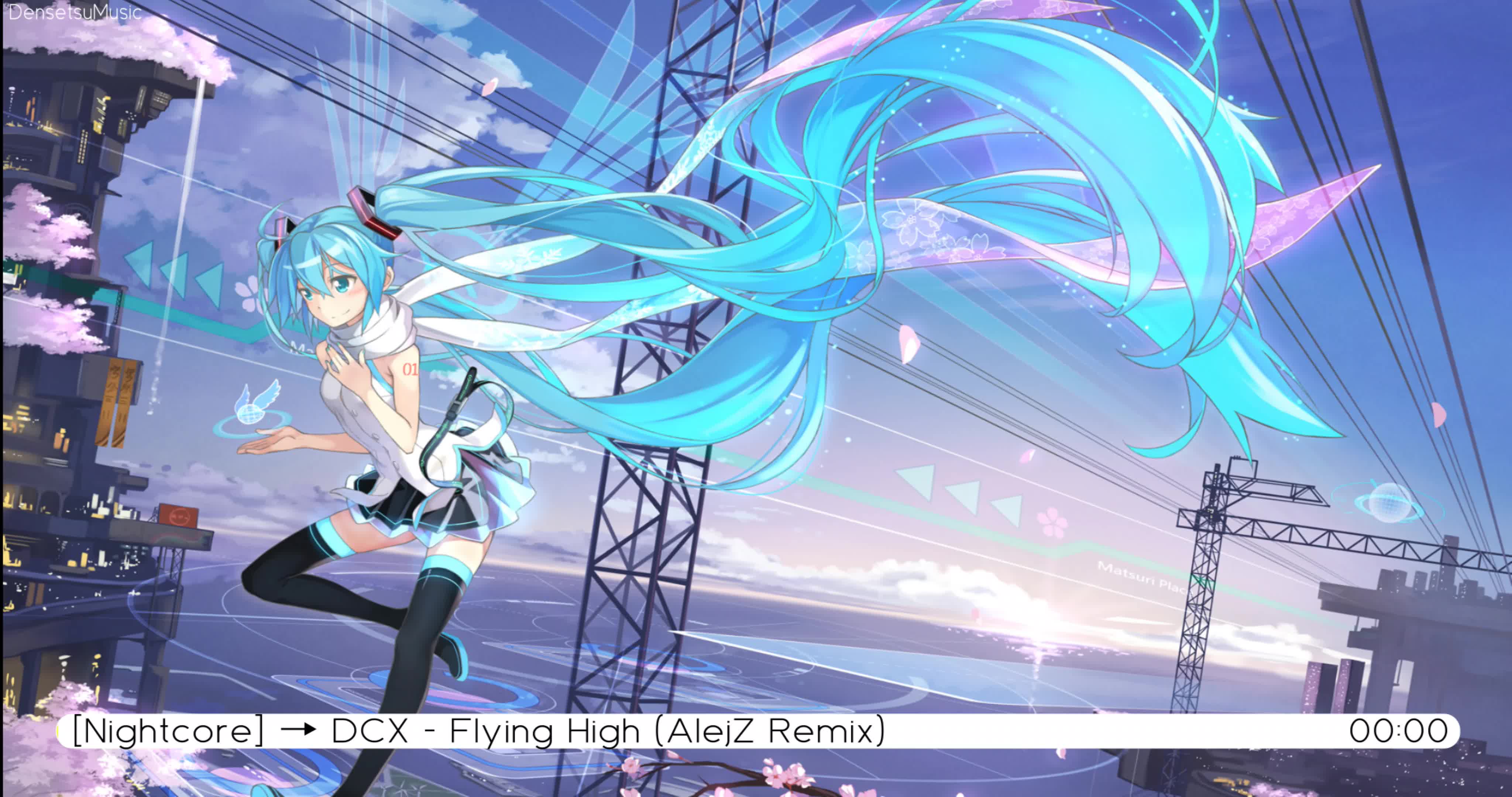 [图][Nightcore] → DCX - Flying High (AlejZ Remix) [歌词]