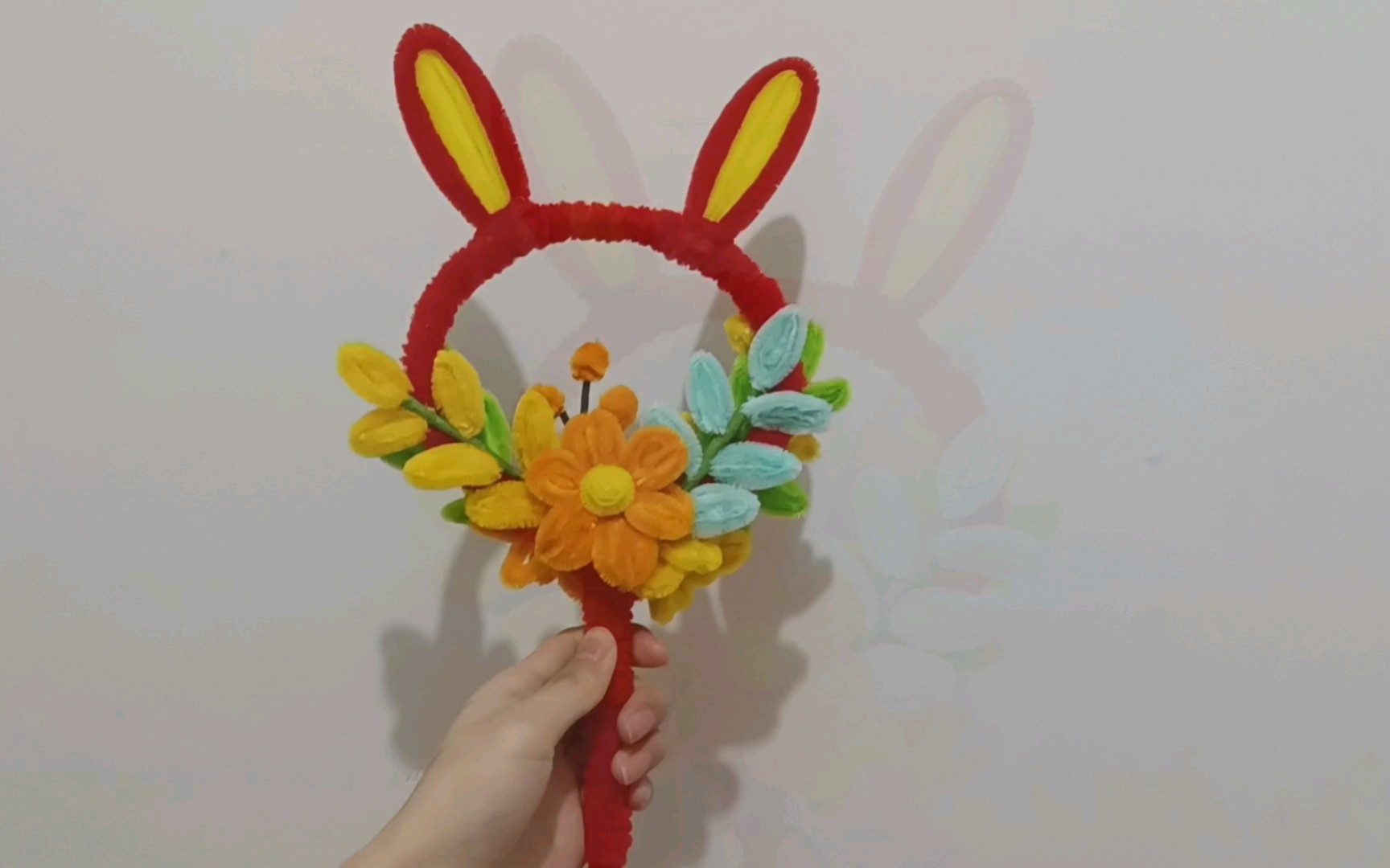 扭扭棒 花灯展示 我来交作业啦!