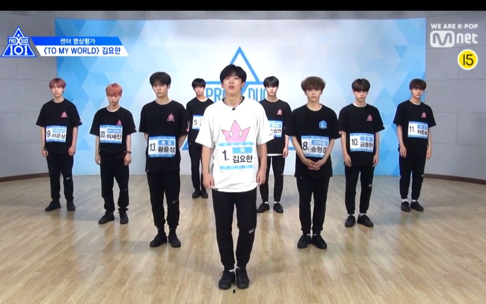 [图]PRODUCE X101决赛评价曲To my World+少年美 C位视频公开