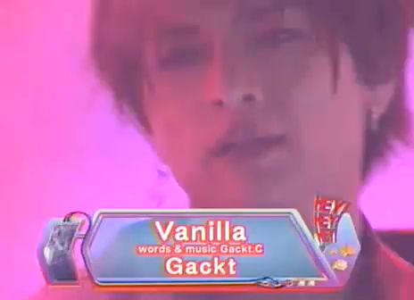 视觉系摇滚 GACKT  Vanilla Live哔哩哔哩bilibili