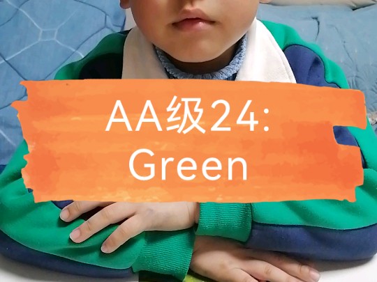 AA级24:Green哔哩哔哩bilibili