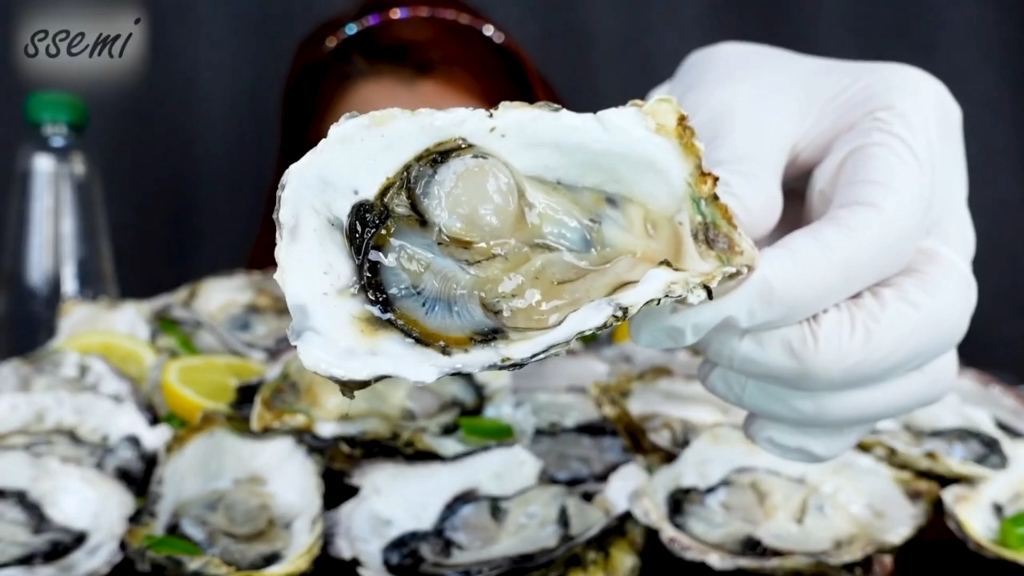 ssemi 生蚝 搬运 韩国吃播