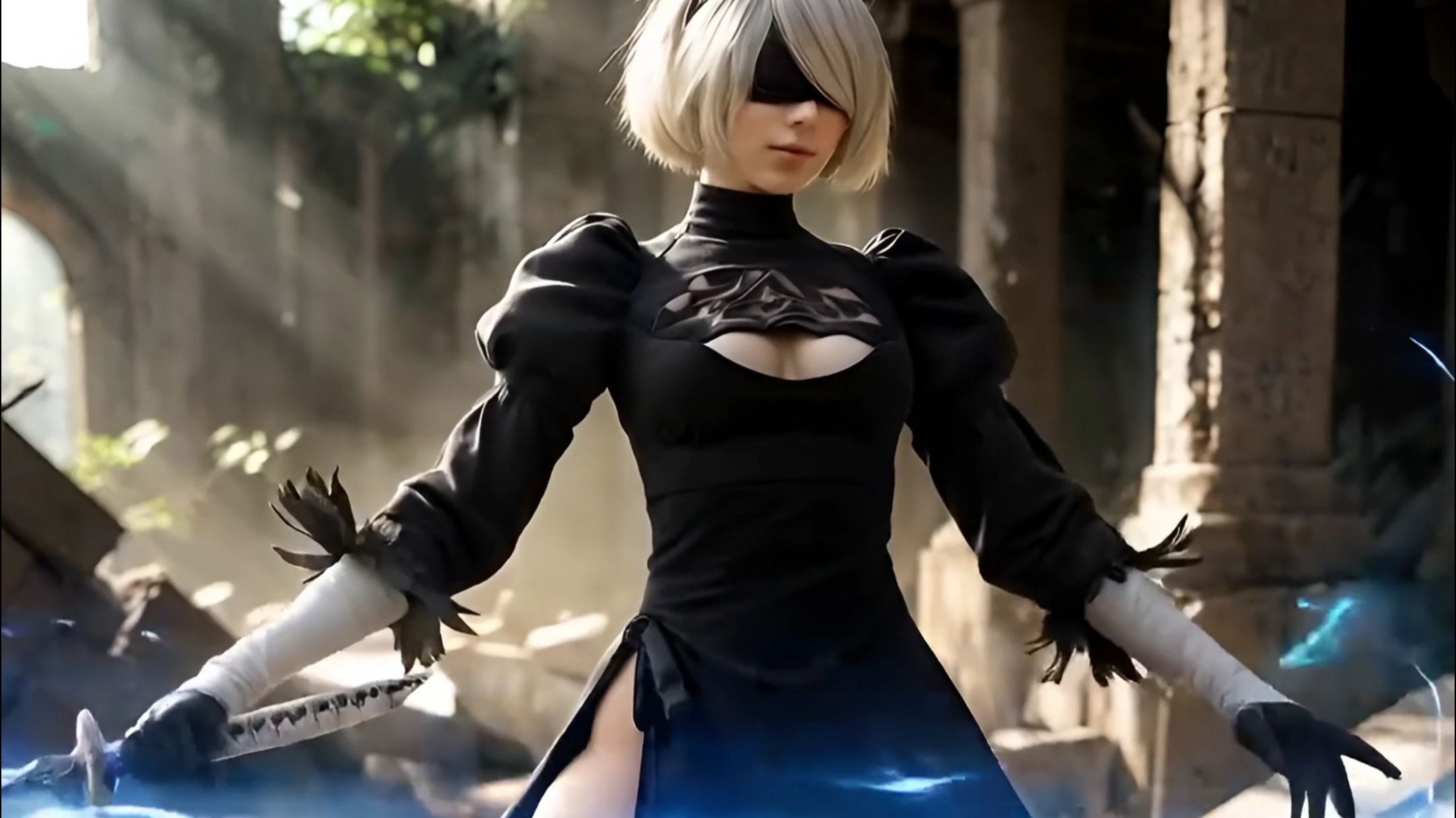 尼尔机械纪元的女神2b小姐姐