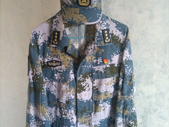 07海洋迷彩展示,但是海军上将