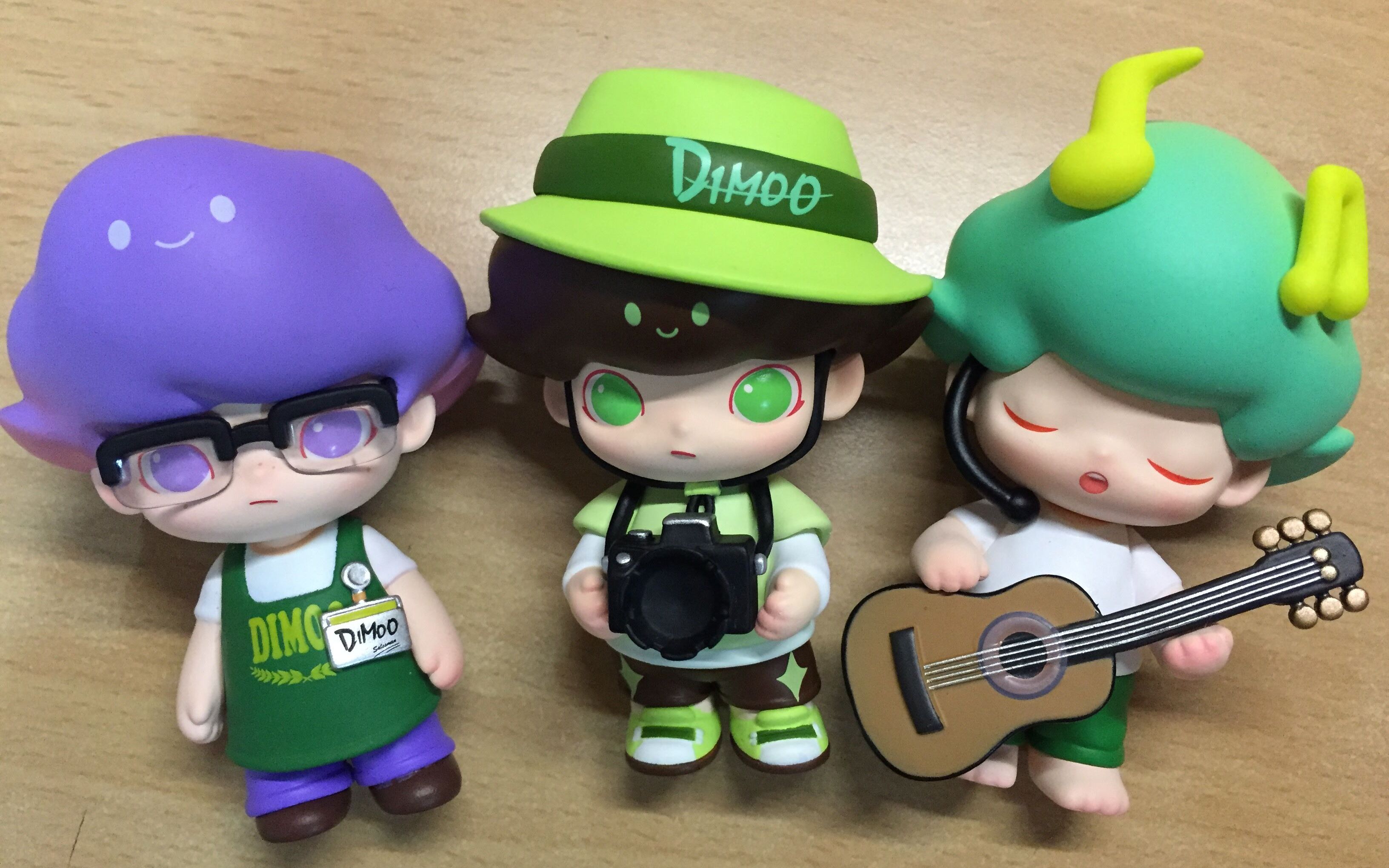 盲盒初盲盒体验毕奇气球dimoo社会大学系列还有十七送的sllo运动系列