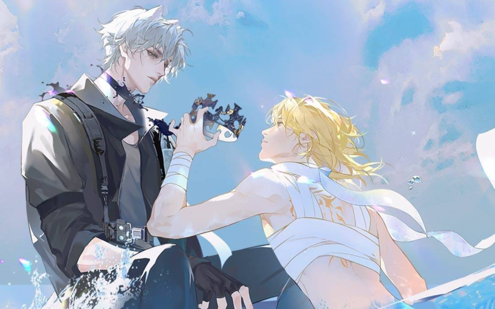 【叁-上】战术指挥大佬(撒娇白狮alpha)×武力值top呆呆美人突击手