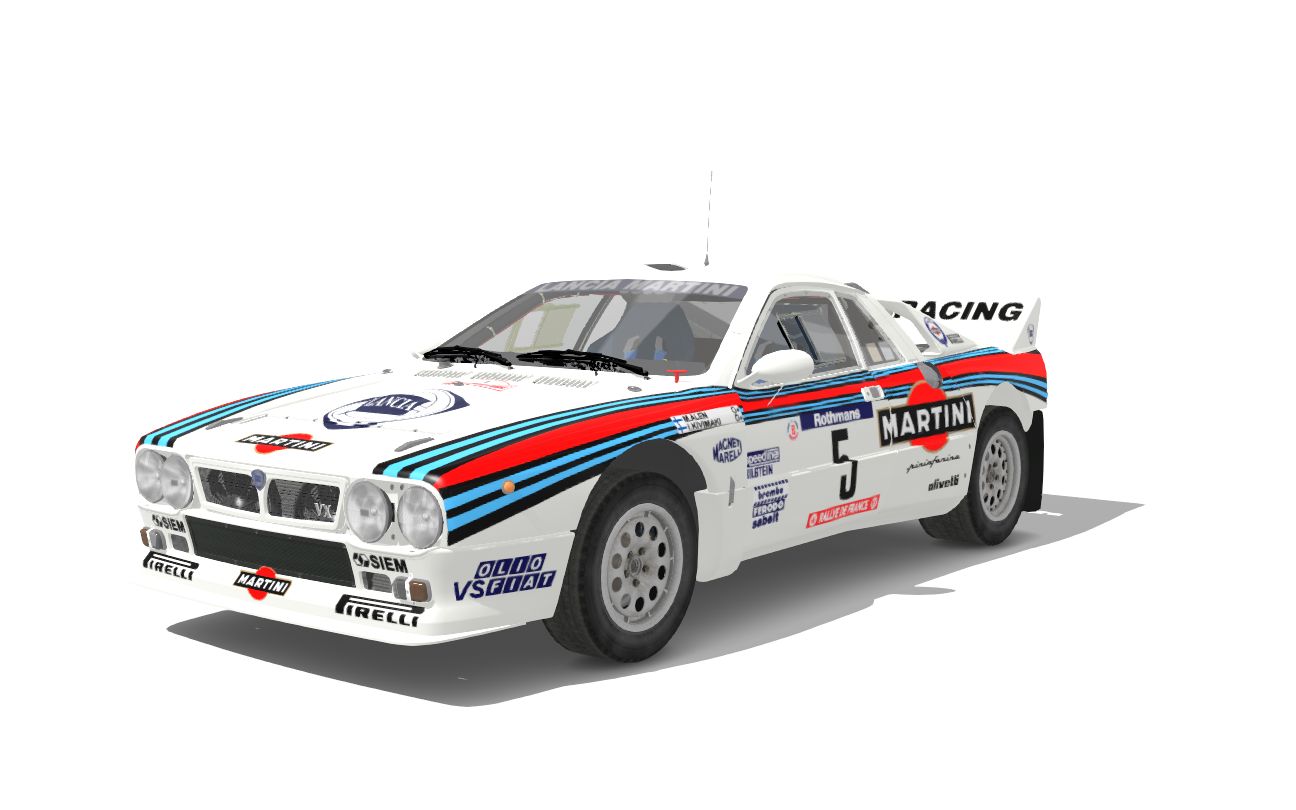 筑波赛道之蓝旗亚037grb