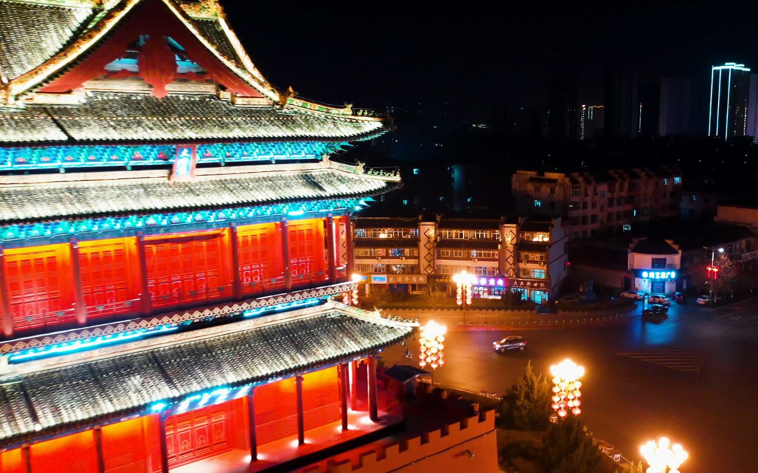 【航拍】新手试飞 | 临汾一中 x 鼓楼