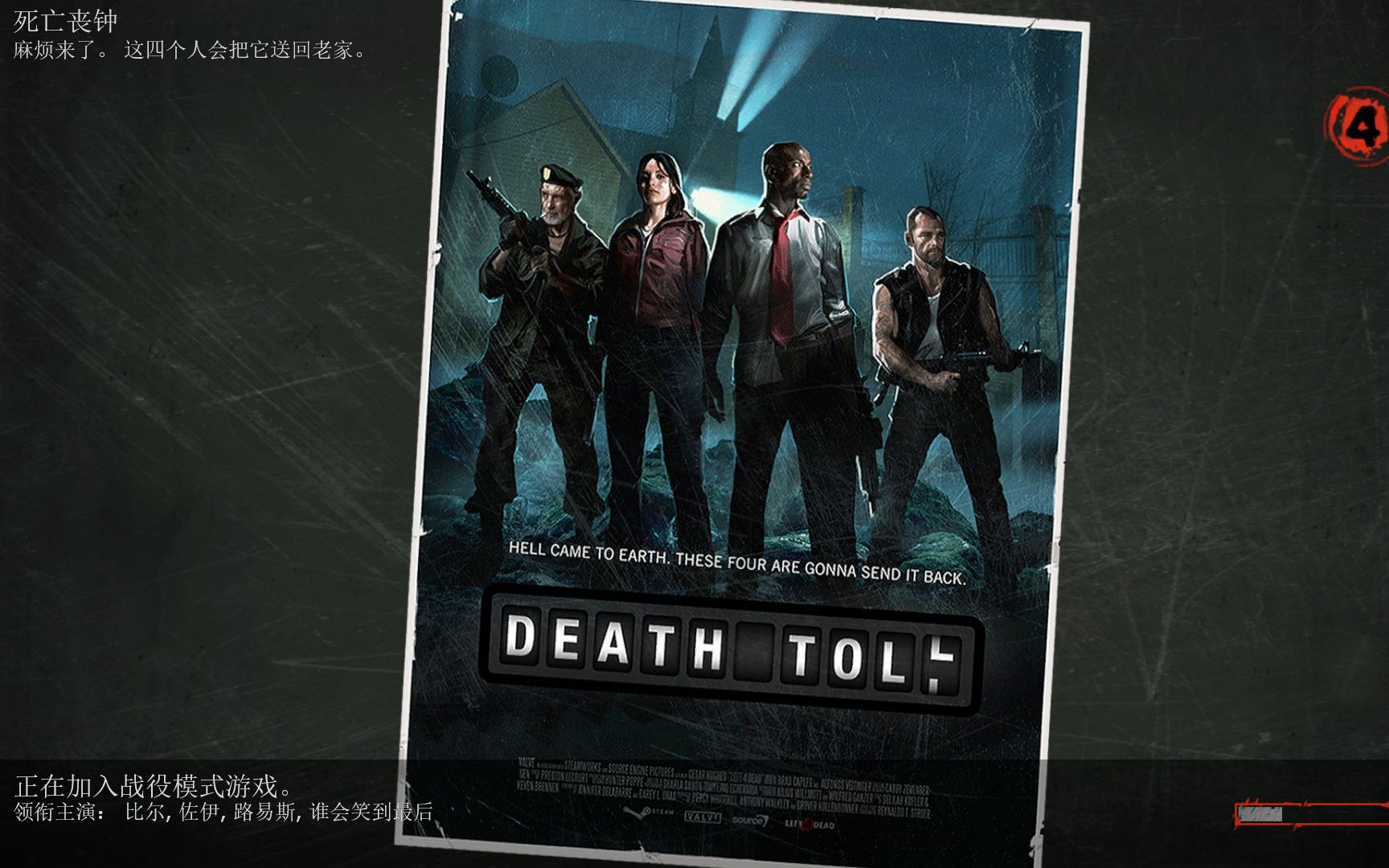 求生之路1死亡丧钟